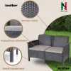 Venus 2-Sitzer Gartensofa