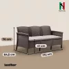 Venus 3-Sitzer-Gartensofa