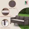 Venus 3-Sitzer-Gartensofa