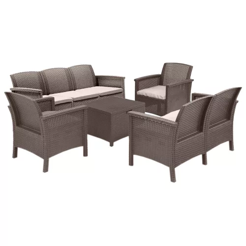 Venus Large 7-Personen-Gartenmöbel-Set