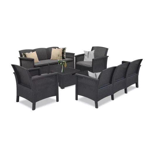Venus Large 8-Personen-Gartenmöbelset