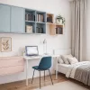 Boxie Wandschrank mit 2 Schubladen 40x40x37 cm gelb