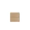 Boxie Wandschrank mit 2 Schubladen 40x40x37 cm sonoma Eiche