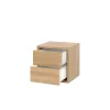 Boxie Wandschrank mit 2 Schubladen 40x40x37 cm sonoma Eiche