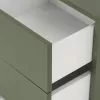 Boxie Wandschrank mit 2 Schubladen 40x40x37 cm grün