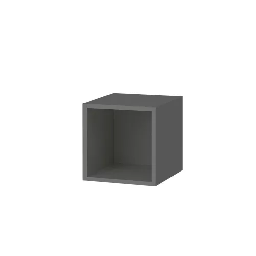 Boxie offener Hängeschrank 40x40x37 cm anthrazit