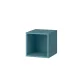 Boxie offener Wandschrank 40x40x37 cm petrolblau