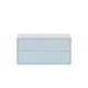 Boxie 2-Schubladen-Hängeschrank 40x80x37 cm blau
