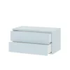 Boxie 2-Schubladen-Hängeschrank 40x80x37 cm blau