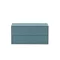 Boxie 2-Schubladen-Hängeschrank 40x80x37 cm petrolblau