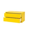 Boxie 2-Schubladen-Hängeschrank 40x80x37 cm gelb