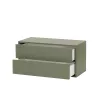 Boxie Wandschrank mit 2 Schubladen 40x80x37 cm grün