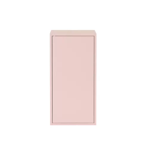 Boxie 1 Tür Wandschrank 80x40x37 cm rosa