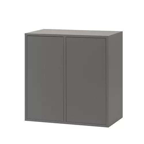 Boxie 2-türiger Hängeschrank 80x80x37 cm anthrazit
