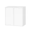 Boxie 2-türiger Hängeschrank 80x80x37 cm weiß