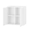Boxie 2-türiger Hängeschrank 80x80x37 cm weiß