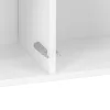 Boxie 2-türiger Hängeschrank 80x80x37 cm weiß