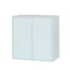 Boxie 2-türiger Hängeschrank 80x80x37 cm blau