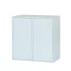 Boxie 2-türiger Hängeschrank 80x80x37 cm blau