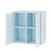 Boxie 2-türiger Hängeschrank 80x80x37 cm blau