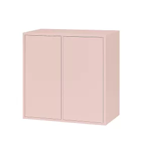 Boxie 2-türiger Wandschrank 80x80x37 cm rosa