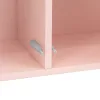 Boxie 2-türiger Wandschrank 80x80x37 cm rosa