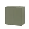 Boxie 2-türiger Hängeschrank 80x80x37 cm grün