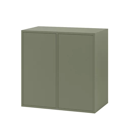 Boxie 2-türiger Hängeschrank 80x80x37 cm grün