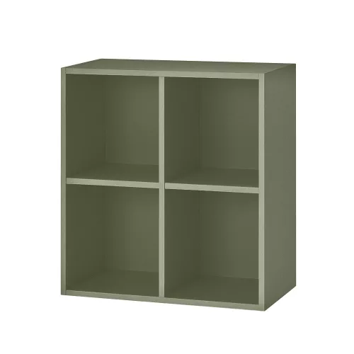 Boxie offener Wandschrank 80x80x37 cm grün