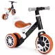 Dreirad Jogging Fahrrad mit Pedalen 2 in 1 schwarz