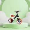 Dreirad Jogging Fahrrad mit Pedalen 2 in 1 schwarz