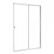 Elte 120x195 cm Doppelrolltor für Dusche