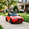BMW M4 Elektroauto rot