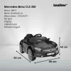 Elektroauto Mercedes Benz CLS 350 schwarz