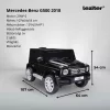 Elektroauto Mercedes Benz G500 schwarz