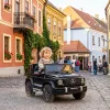 Mercedes-Benz Elektroauto schwarz