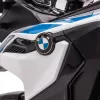 Elektrischer Polizeimotor BMW blau