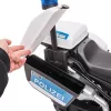 Elektrischer Polizeimotor BMW blau