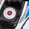 Elektrischer Polizeimotor BMW blau