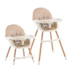 Fütterungsstuhl 2 in 1 beige