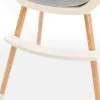Fütterungsstuhl 2 in 1 grau