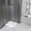 Monica 90x90 cm quadratische Duschabtrennung ohne Duschwanne
