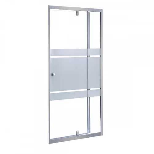 Flexi-S verstellbare Duschtür 76-91x185 cm