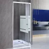 Flexi-S verstellbare Duschtür 76-91x185 cm
