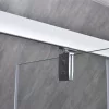Flexi-S verstellbare Duschtür 76-91x185 cm