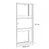 Flexi-S verstellbare Duschtür 76-91x185 cm