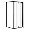 Flexi 80x80 cm wandmontierte Winkelduschkabine ohne Duschwanne