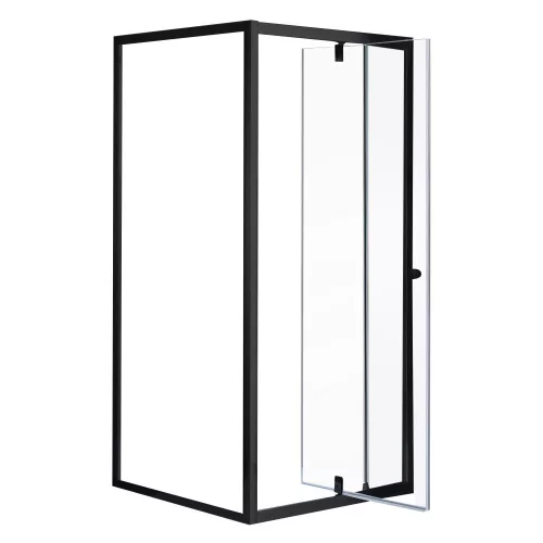 Flexi 80x80 cm wandmontierte Winkelduschkabine ohne Duschwanne