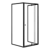 Flexi 90x90 cm wandmontierte Winkelduschkabine ohne Duschwanne