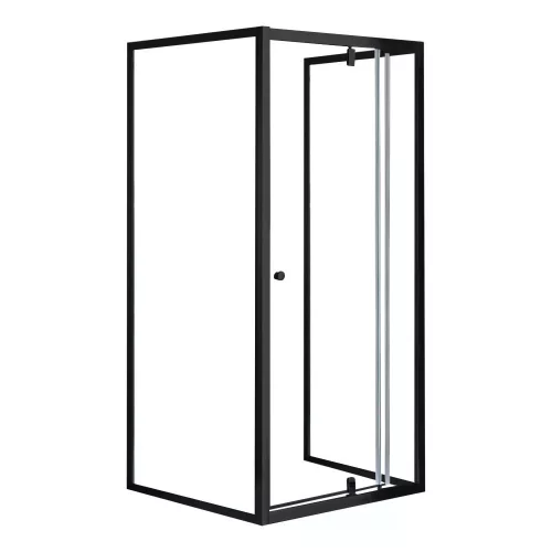 Flexi 90x90 cm wandmontierte Winkelduschkabine ohne Duschwanne